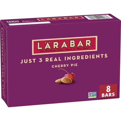 Vista 10 de Larabar Cherry Pie - Barras de frutas y nueces, sin gluten y veganas, 10.2 onzas, 6