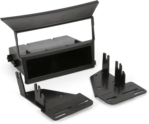 Vista 2 de Scosche HA1711B - Kit de tablero DIN individual con bolsillo moldeado compatible con Honda Pilot 2009-11, color negro