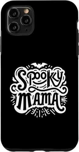 Vista 13 de Spooky Mama Halloween Mom Season Bat Mommy Parent Case for iPhone 16