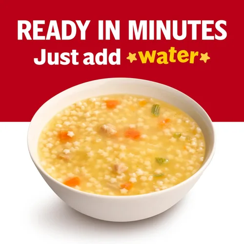Vista 5 de Sopa condensada Campbell's para niños de pollo y estrellas, lata de 10.5 onzas