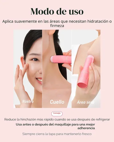 Vista 7 de THESAEM Iceland Hydrating Collagen Eye Stick 0.38 oz – Bálsamo de ojos hidratante antiarrugas para piel flácida – Tratamiento debajo de los ojos