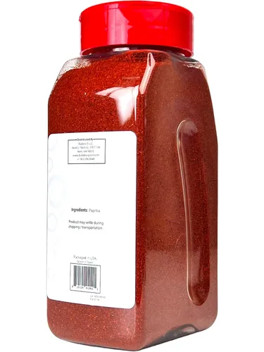 Vista 5 de Pimentón dulce molido en polvo, 10 onzas, sin OMG, kosher, halal y sin gluten, marca Dubble O