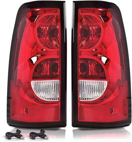 Vista 20 de PIT66 Luces traseras compatibles con Chevy Silverado 1500 2500 HD 2016-2019, compatibles con GMC Sierra 3500 HD 2016-2019, lámparas de freno