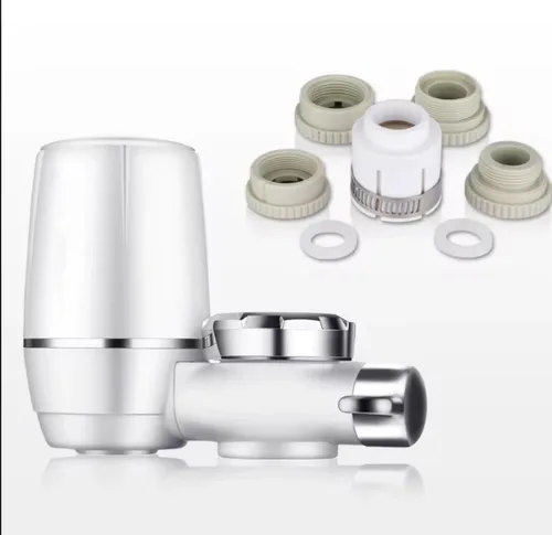 Vista 3 de Filtro de agua para fregadero, flujo rápido, sistema de filtración de agua de montaje en grifo de 400 galones para agua del grifo, certificado NSF