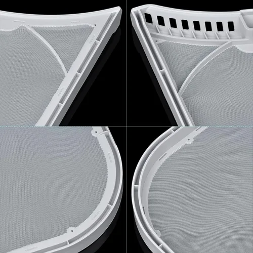 Vista 9 de ADQ56656403 - Filtro de pelusa de repuesto para secadoras LG y WashTowers, trampa de pantalla de pelusa para secadora ultra duradera, compatible