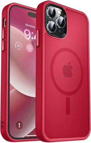 Vista 201 de MOCCA - Funda magnética resistente para iPhone XR de 6.1 pulgadas, compatible con MagSafe, funda con protección contra caídas de grado militar