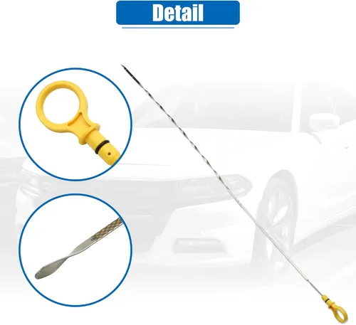 Vista 5 de uxcell Varilla de nivel de aceite de motor para Ford F-150 FX2 FX4 Lariat Platinum SVT XLT 6.2L V8 1 unids
