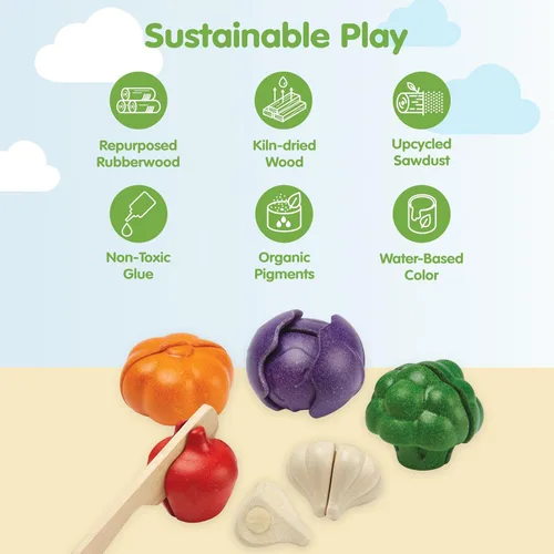 Vista 3 de PlanToys - Juguete educativo ecológico, multicolor (3431)