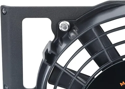 Vista 3 de Mishimoto MMFS-HDOC-10 - Kit de cubierta para ventilador de refrigeración de líquidos de alta resistencia, 10 pulgadas