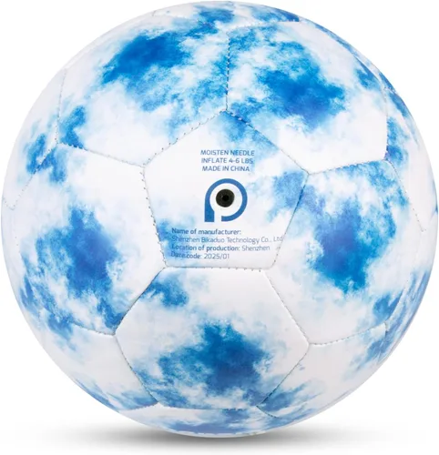 Vista 7 de Picador Balón de fútbol de tamaño 4, pelota de fútbol para niñas y niños de 6 a 8 a 12 años, para deportes al aire libre, pelota de entrenamiento