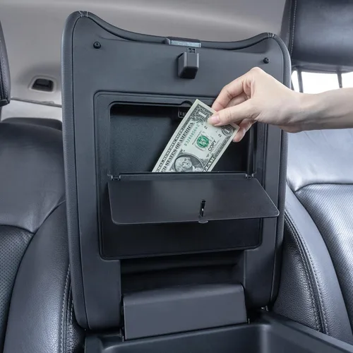 Vista 7 de PIMCAR Organizador oculto de consola central para Honda Pilot 2023-2025, 2024-2026 Honda Ridgeline/Passport Caja de almacenamiento oculta