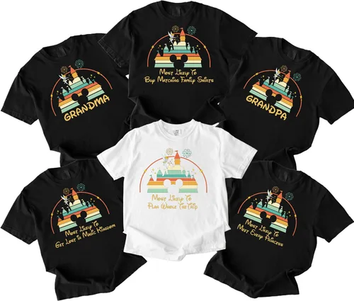 Vista 7 de Camisas personalizadas con más probabilidades de vacaciones para la familia
