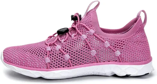Vista 2 de MOERDENG - Zapatos de agua de secado rápido para mujer ligeros para deportes al aire libre playa piscina ejercicio
