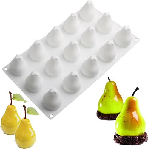 Vista 22 de OCPO KITCHEN Moldes de silicona con forma de corazón 3D para hornear pasteles de mousse, molde de silicona 3D para dulces, pastelería, chocolate