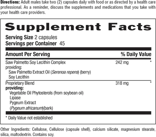 Vista 8 de Country Life Saw Palmetto y extracto de Pygeum - Suplemento de salud de próstata para la salud masculina - Promueve la función saludable del tracto