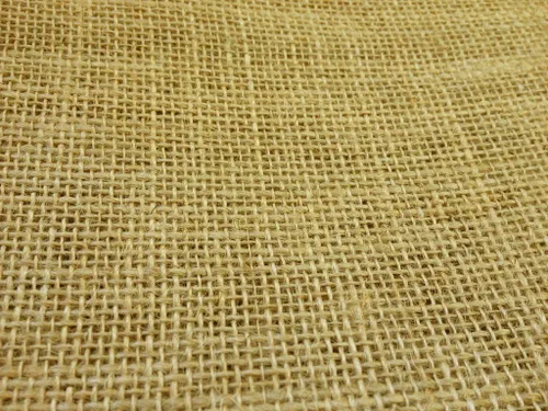 Vista 2 de The Fabric Exchange Yute arpillera 58 pulgadas, tela por The Yard (F.E.) (Natural)