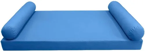 Vista 2 de Style5 Full Outdoor Daybed Mattress Bolster Knife Edge Insert and Cover Complete Set - AD102