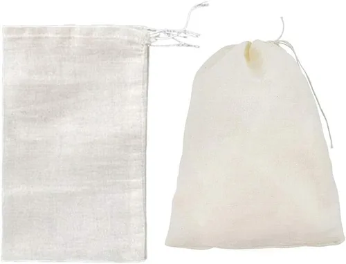 Vista 7 de 20 bolsas de cocina para especias de 5 x 6 pulgadas, bolsas de té reutilizables para hierbas
