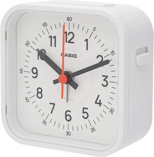 Vista 8 de Casio TQ-169-1JF - Reloj despertador, negro, analógico, pequeño, mini luz, luz de repetición