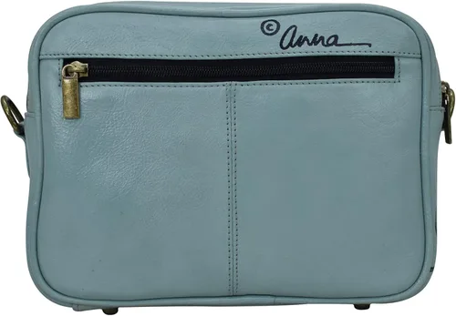 Vista 3 de Anna by Anuschka Heritage Collection Women's Genuine Leather Multicompartment Crossbody
