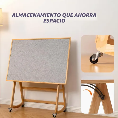 Vista 5 de LAVIEVERT Mesa de rompecabezas inclinable de 1500 piezas con cubierta y 4