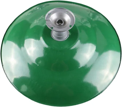 Vista 6 de 2 cubiertas de lámpara de techo esmaltadas, color verde, bricolaje, industrial, accesorio de iluminación de granero, accesorio retro y simple