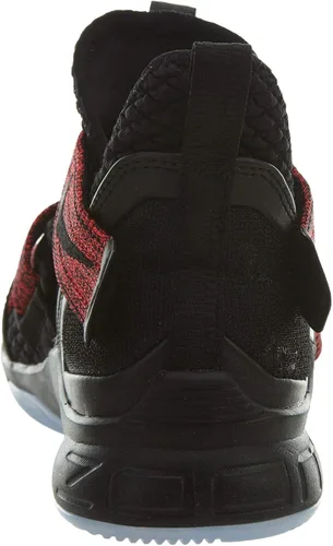 Vista 2 de Nike Zapatos de baloncesto Lebron Soldier XII para escuela primaria, negronegro-blanco