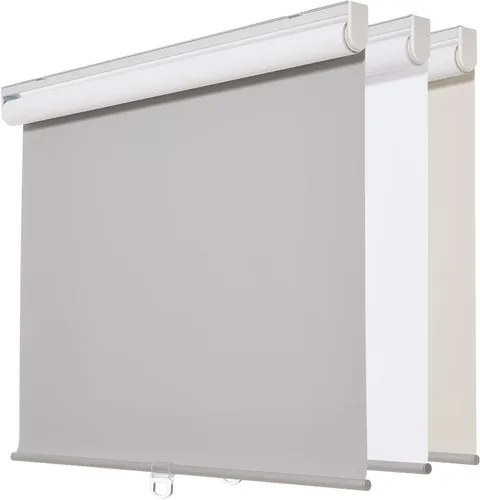 Vista 13 de Persilux Persianas Enrollables para Ventana Persianas sin Cordones para Ventana 100% Opacas Persianas Enrollables Protección UV Persianas de Ahorro