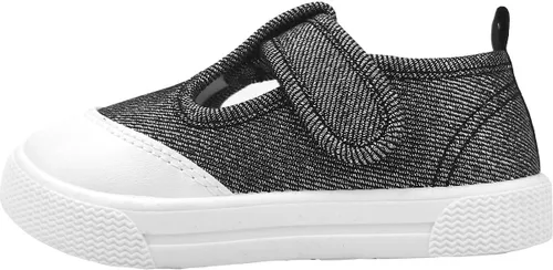 Vista 4 de Zapatillas de lona Mary Jane con correa en T para niñas pequeñas