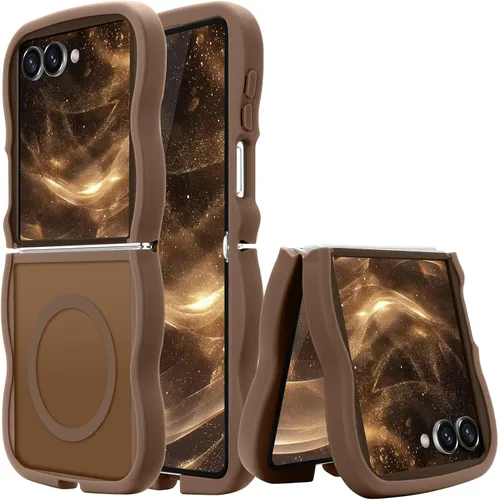 Vista 44 de Pepmune for Samsung Galaxy S25 Plus/S24 Plus Case Wave Frame, Desert Gold Dorado Desierto