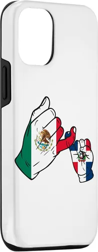 Vista 3 de iPhone 15 Parent and child Mexico and Dominican Republic family Case