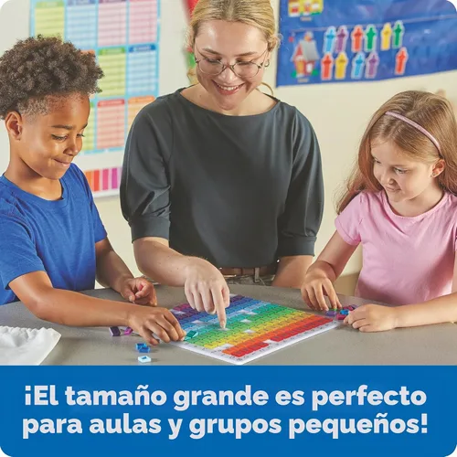 Vista 3 de Learning Resources Rainbow Multiplication Board