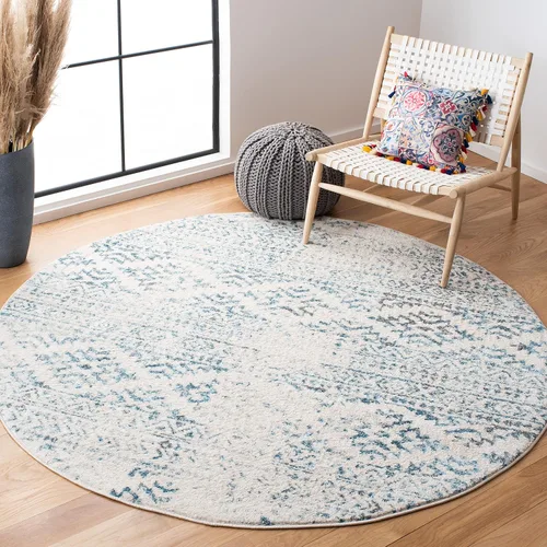 Vista 29 de SAFAVIEH Tapete decorativo de la colección Tulum de 2 x 3 pies, color negro y marfil, diseño tribal bohemio marroquí, no desprende pelo y es