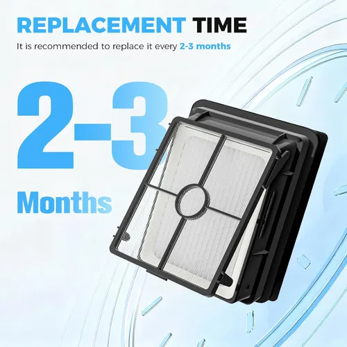 Vista 7 de Paquete de 6 filtros 1866 compatibles con Bissell Crosswave 3888A 1785 2210 2211 2304 2306 2551 2554 2590 2593 2596 CrossWave Wireless Max todo