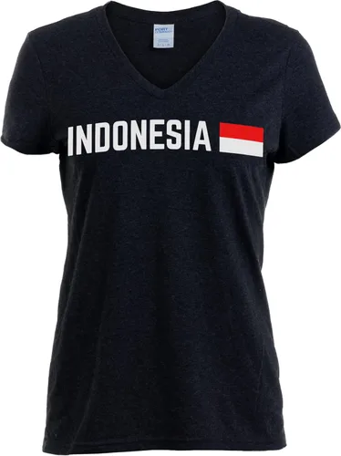 Vista 6 de Nations of the World - Camiseta con cuello en V para mujer