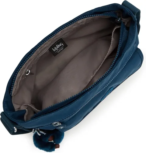 Vista 3 de Kipling Crossbody Syro para mujer, organiza accesorios, sorprendentemente espacioso, correa ajustable, bolsa de nailon