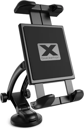 Vista 4 de Bracketron HD (Heavy Duty) Tablet Dock Portátil Dash & Window Clamp Mount - BX1-588-2, Dash+Window