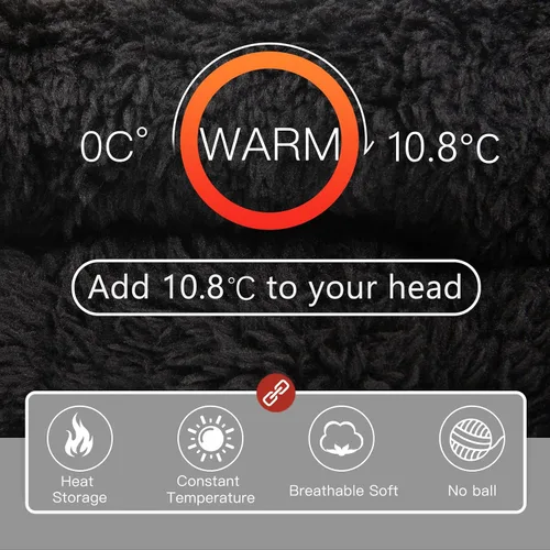 Vista 6 de Bodvera - Gorro de invierno para hombre y mujer
