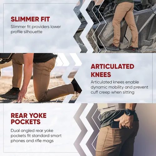Vista 3 de Vertx Pantalón de corte ajustado para hombre