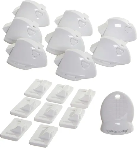 Vista 11 de Dreambaby Llave de repuesto de repuesto para cerradura magnética adhesiva Dreambaby (1 unidad), apta para cerraduras magnéticas adhesivas Dreambaby