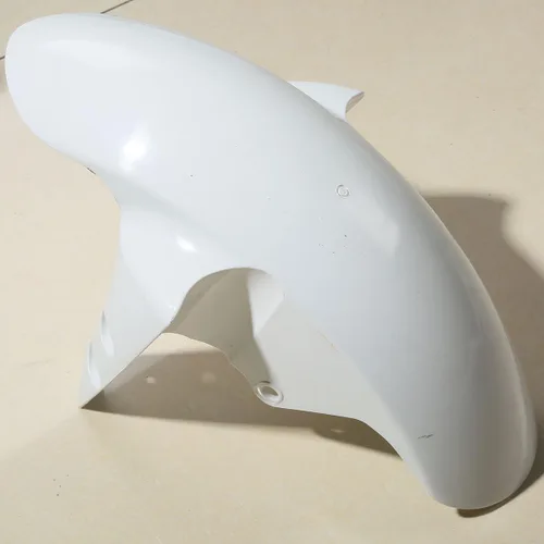 Vista 5 de Set de carrocería blanca de plástico Acrilonitrilo Dutadieno Estireno ABS, sin pintar, para motocicleta XFMT, Type 2