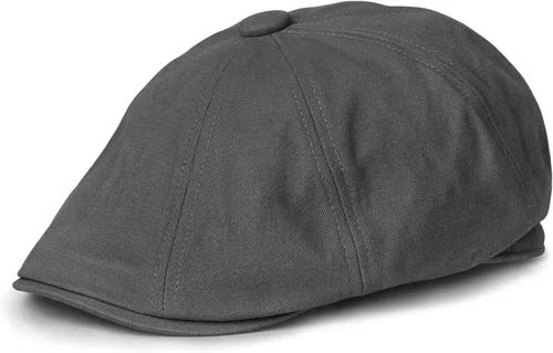Vista 12 de Clakllie Gorra clásica de algodón con 8 paneles de Newsboy Gatsby, gorra plana de sarga vintage con diseño de peaky blinders, boina