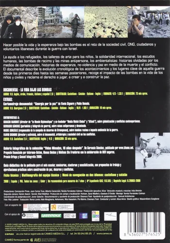 Vista 2 de Life Under The Bombs ( La Vida bajo las Bombas ) NON-USA FORMAT, PAL, Reg.0 Import - Spain