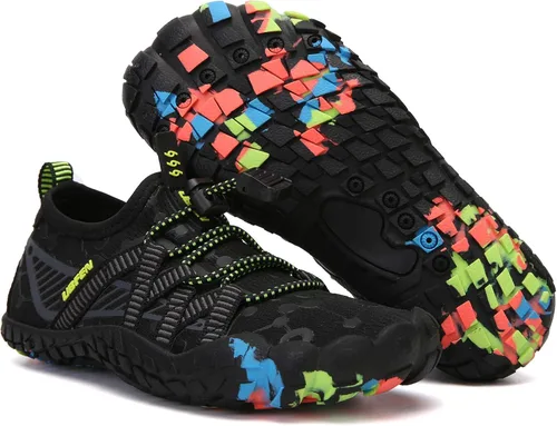 Vista 9 de UBFEN - Zapatos para el agua para niños y niñas, acuáticos y livianos, de secado rápido para ir a la playa, practicar deportes y natación, es como
