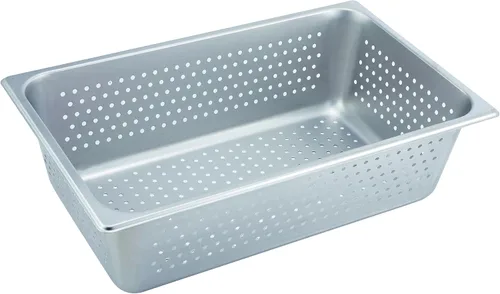 Vista 6 de Winco SPF1 Molde completo de 1-1/4 pulgadas, Acero Inoxidable, Mediano
