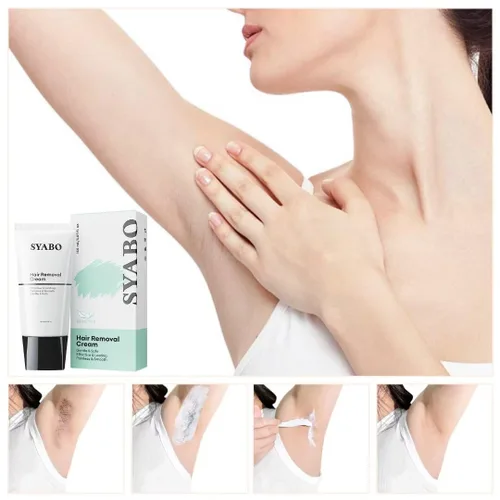 Vista 7 de Crema depilatoria: depilación íntima/privada para mujeres y hombres, loción depilatoria sin dolor para bikini, piernas, brazos, axilas y cuerpo