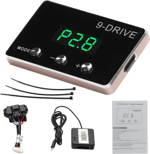 Vista 13 de Controlador de Respuesta del Acelerador, Pedal de Acelerador Electrónico Inteligente de 9 Modos y 9 Unidades para Carreras para Audi Bentiey PORSCHE