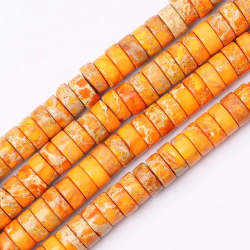 Vista 9 de Cuentas Heishi de piedra natural para hacer collares, cuentas pequeñas de piedra redonda plana de 0.116 pulgadas x 0.039 pulgadas para hacer joyas