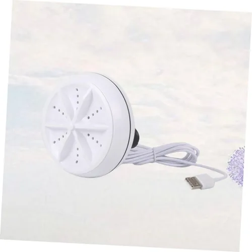 Vista 3 de GLEAVI Mini lavadora Máquina de limpieza de lavandería portátil para viajes Lavandería infantil