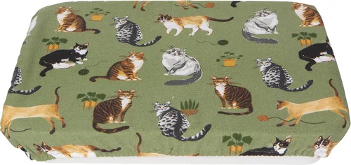 Vista 4 de Now Designs Buona Pasta Save It - Cubierta reutilizable de algodón para hornear para hornear, se adapta a sartenes de 9 x 13 pulgadas Pasta Buona